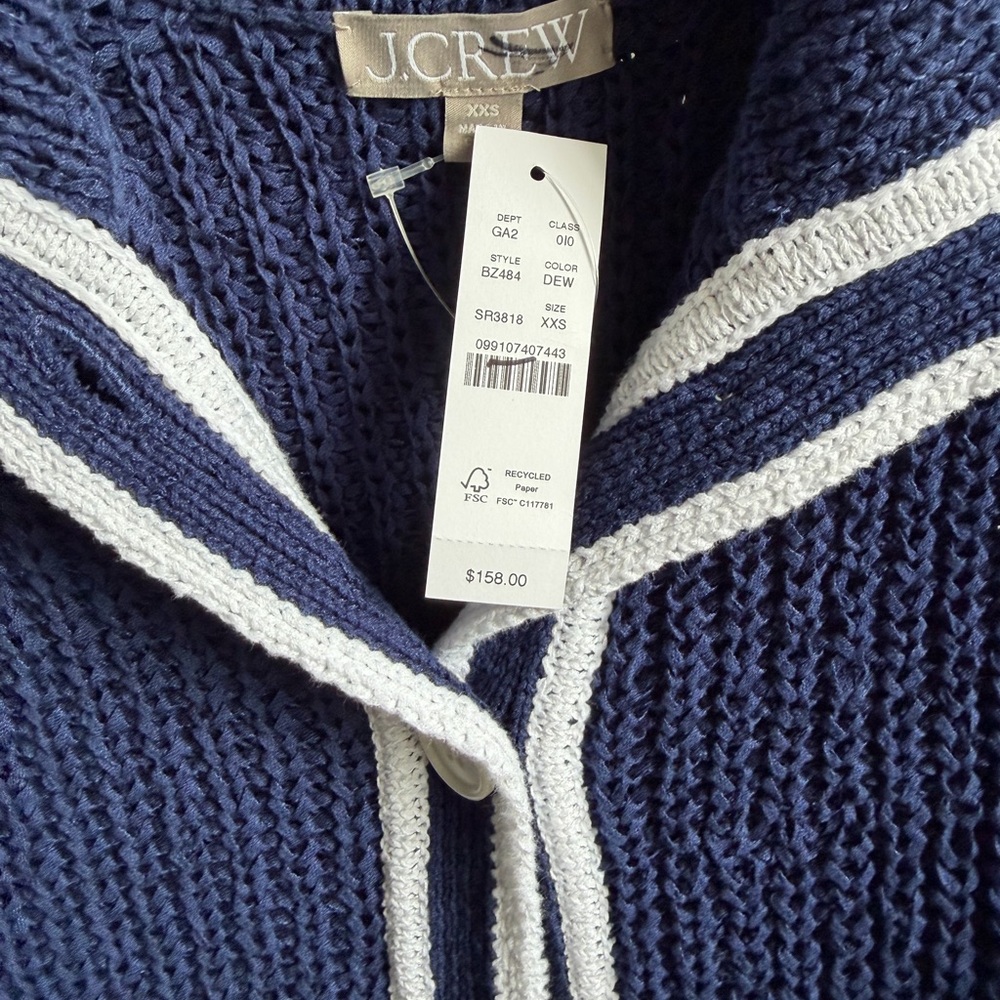J. Crew Textured Sailor Cardigan - Picture 5 of 8